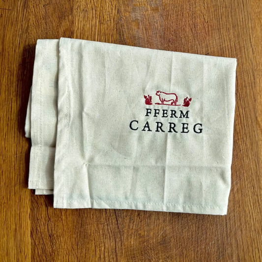 Original Fferm Carreg Tea towel