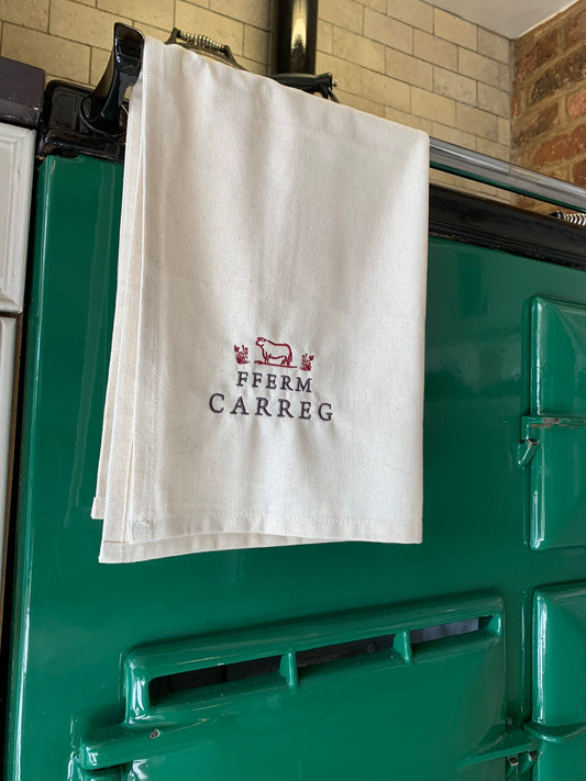 Original Fferm Carreg Tea towel